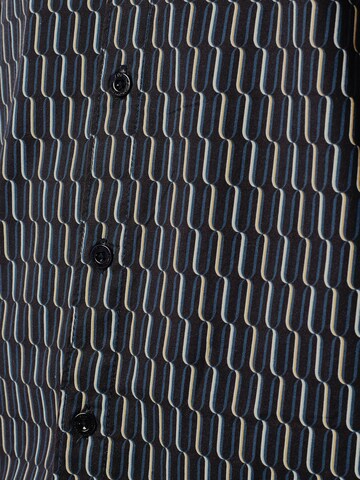 No Excess Regular fit Business shirt in Black