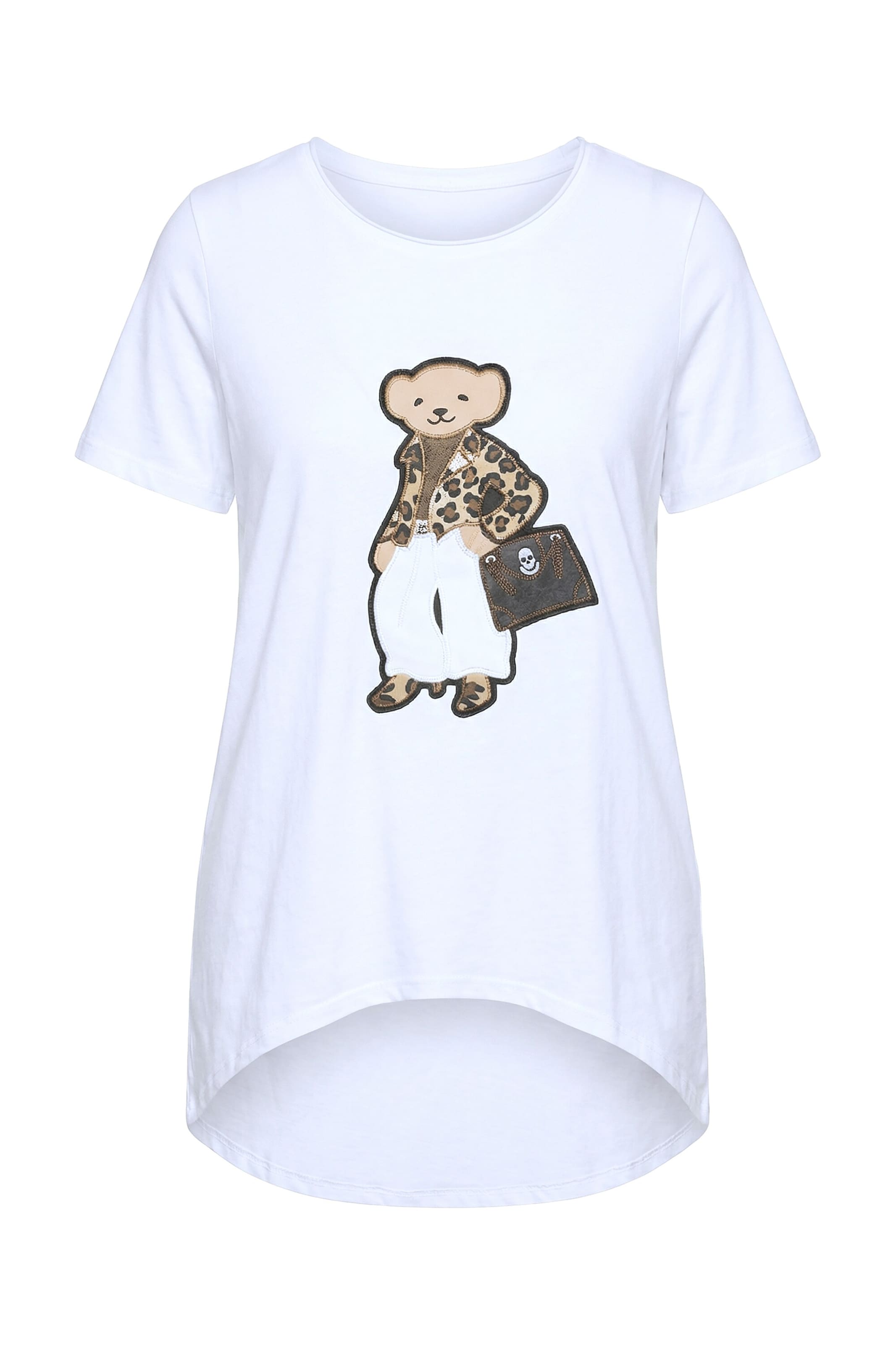 Angel of Style Shirt in Brown / White, Item view