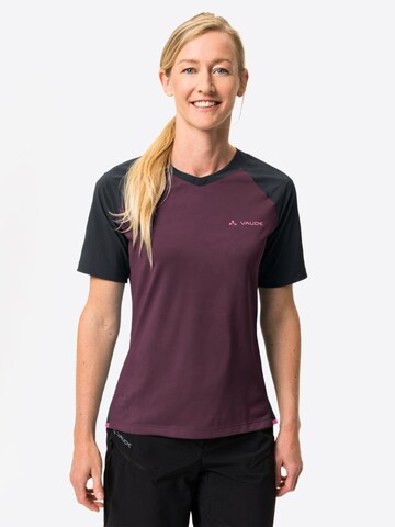 VAUDE Performance Shirt 'Moab' in Purple: front