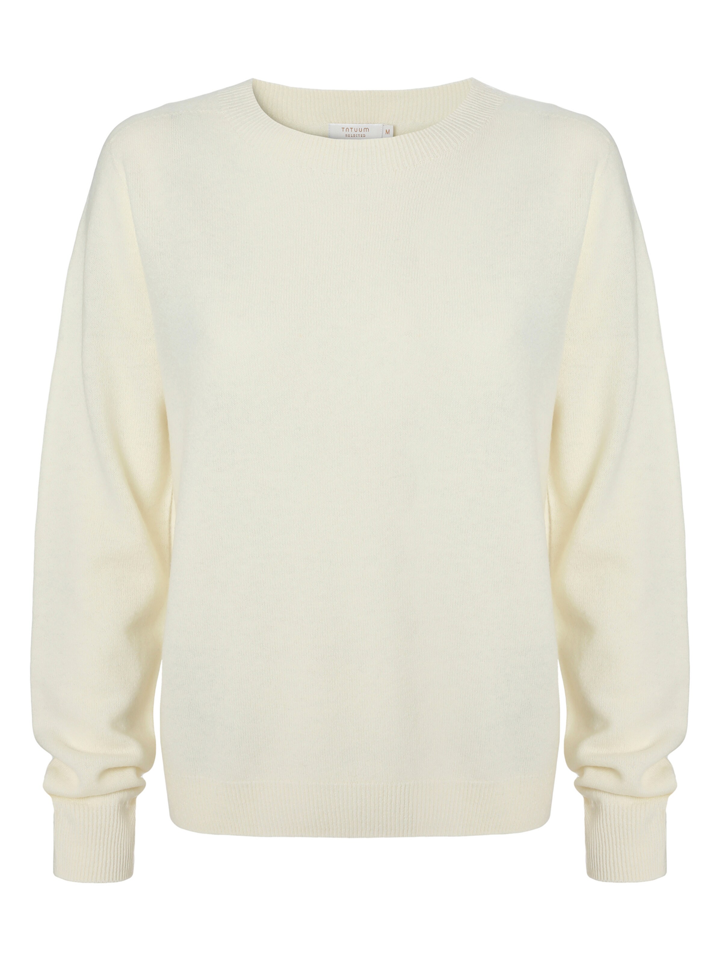 TATUUM - Pullover 'Rossa' em branco: frente