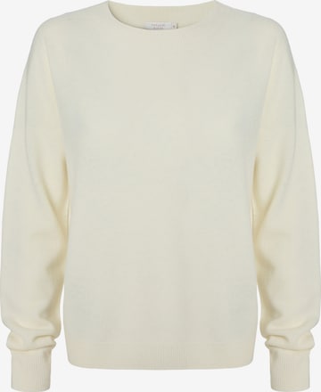 TATUUM - Pullover 'Rossa' em branco: frente