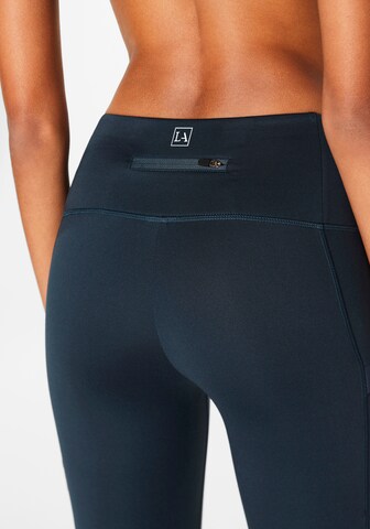 LASCANA ACTIVE Skinny Sporthose in Blau