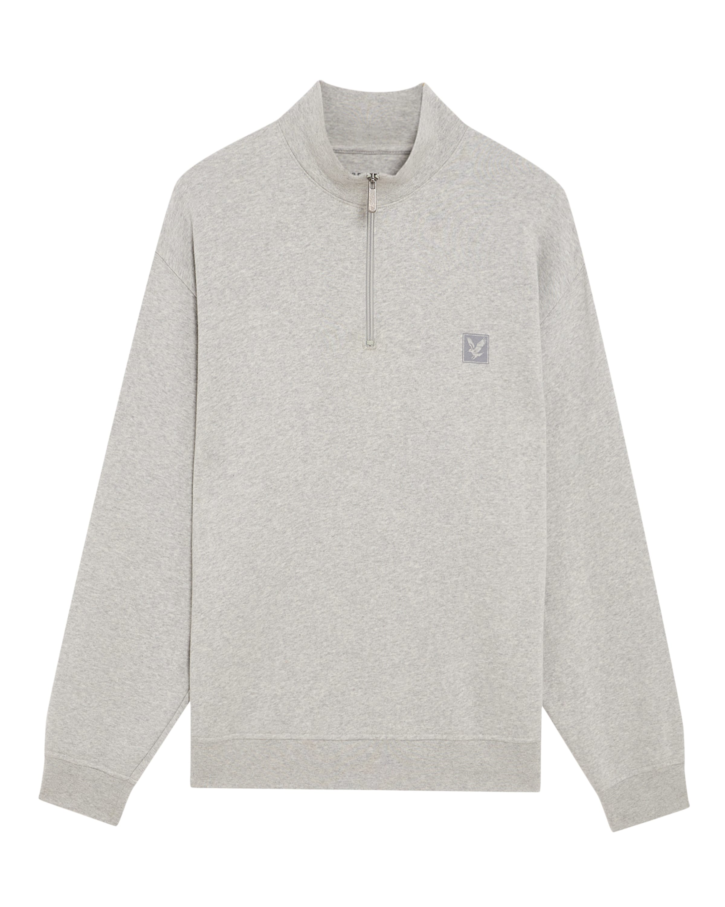 Sweat-shirt Lyle & Scott en gris : devant