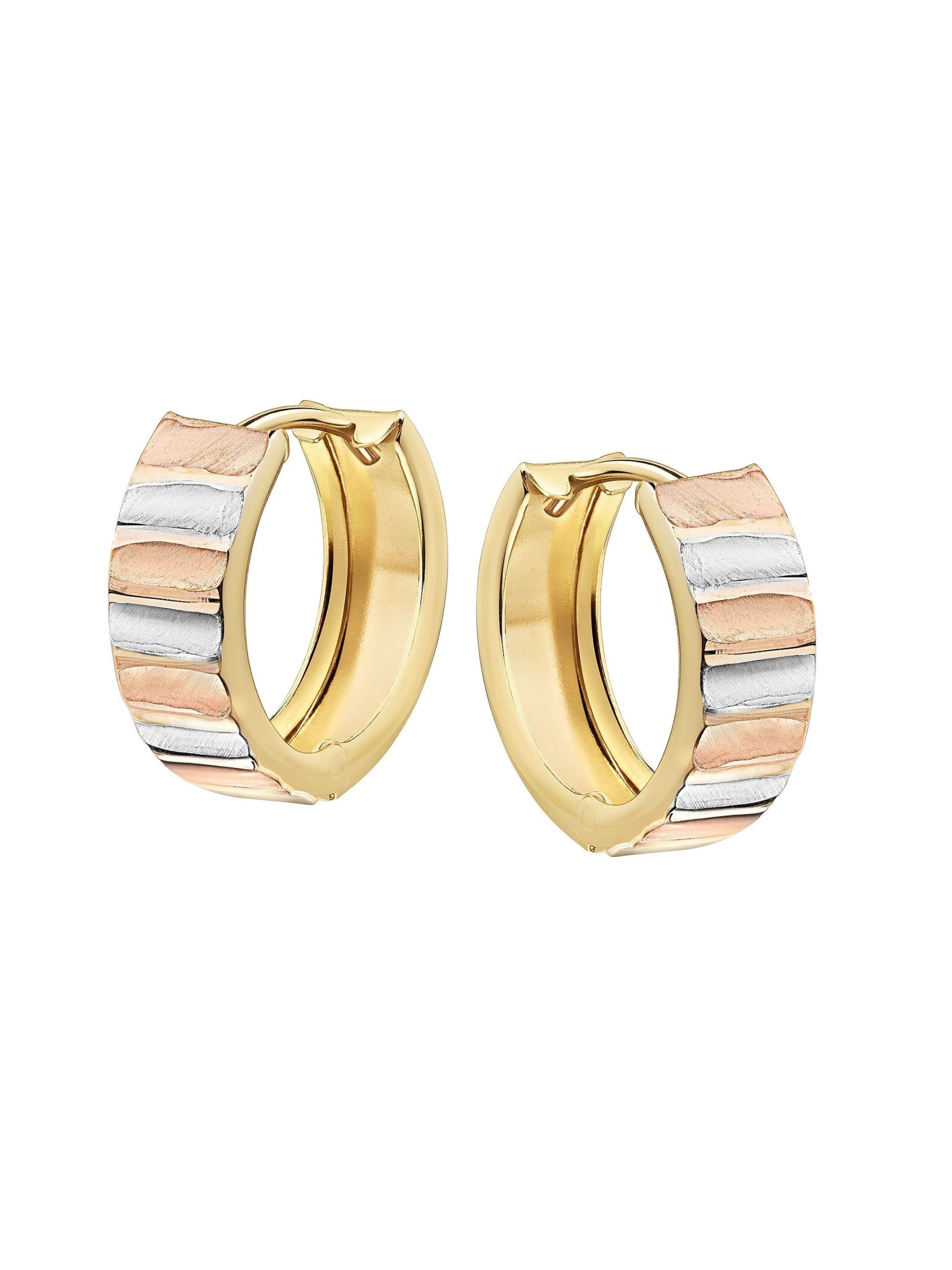 Boucles d'oreilles CELESTA en jaune : devant