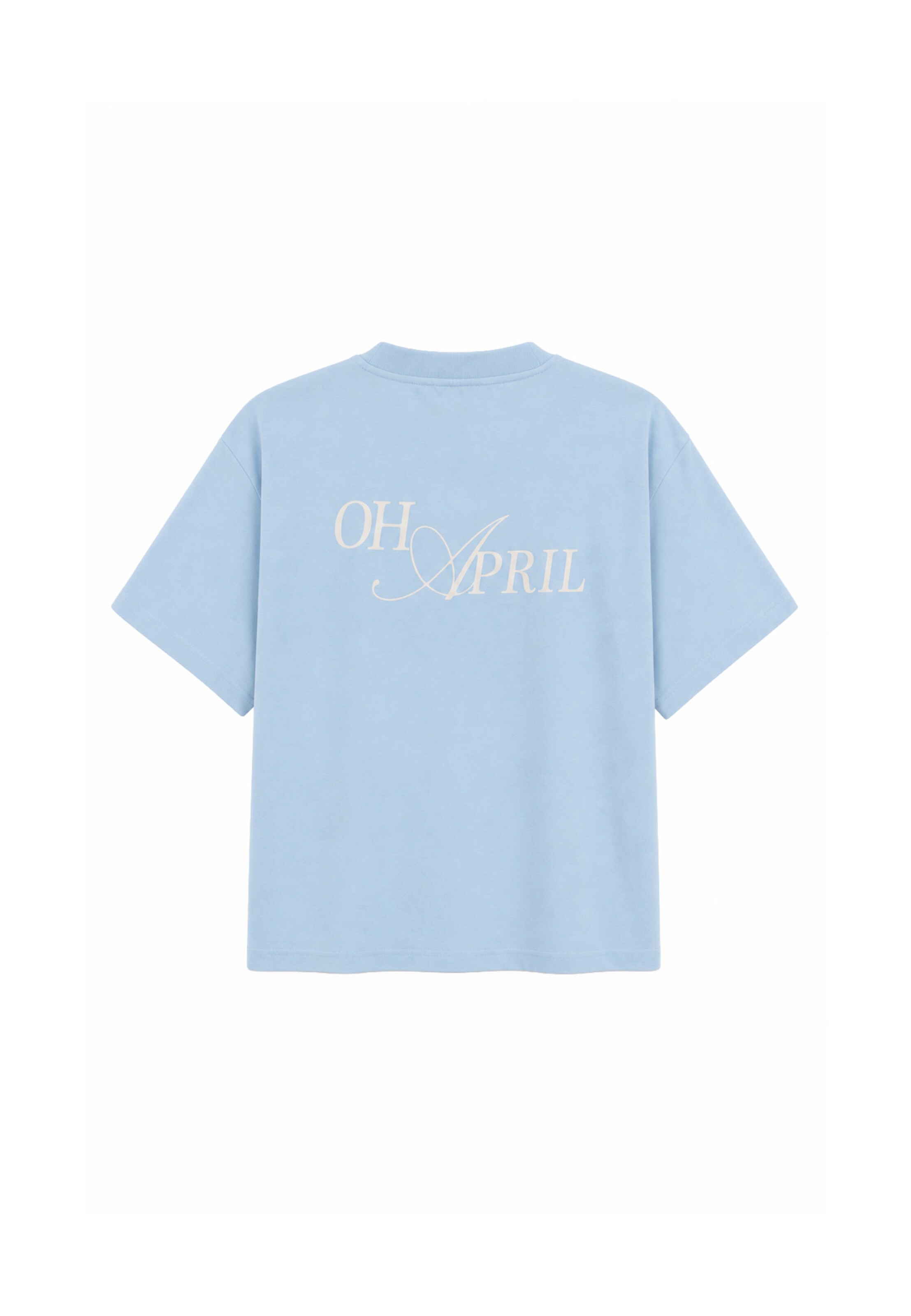 OH APRIL T-Shirt 'Ella' in Blau: Vorderseite