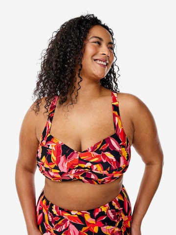 raudona Swim by Zizzi Biustjė Bikinio viršutinė dalis 'Stella': priekis