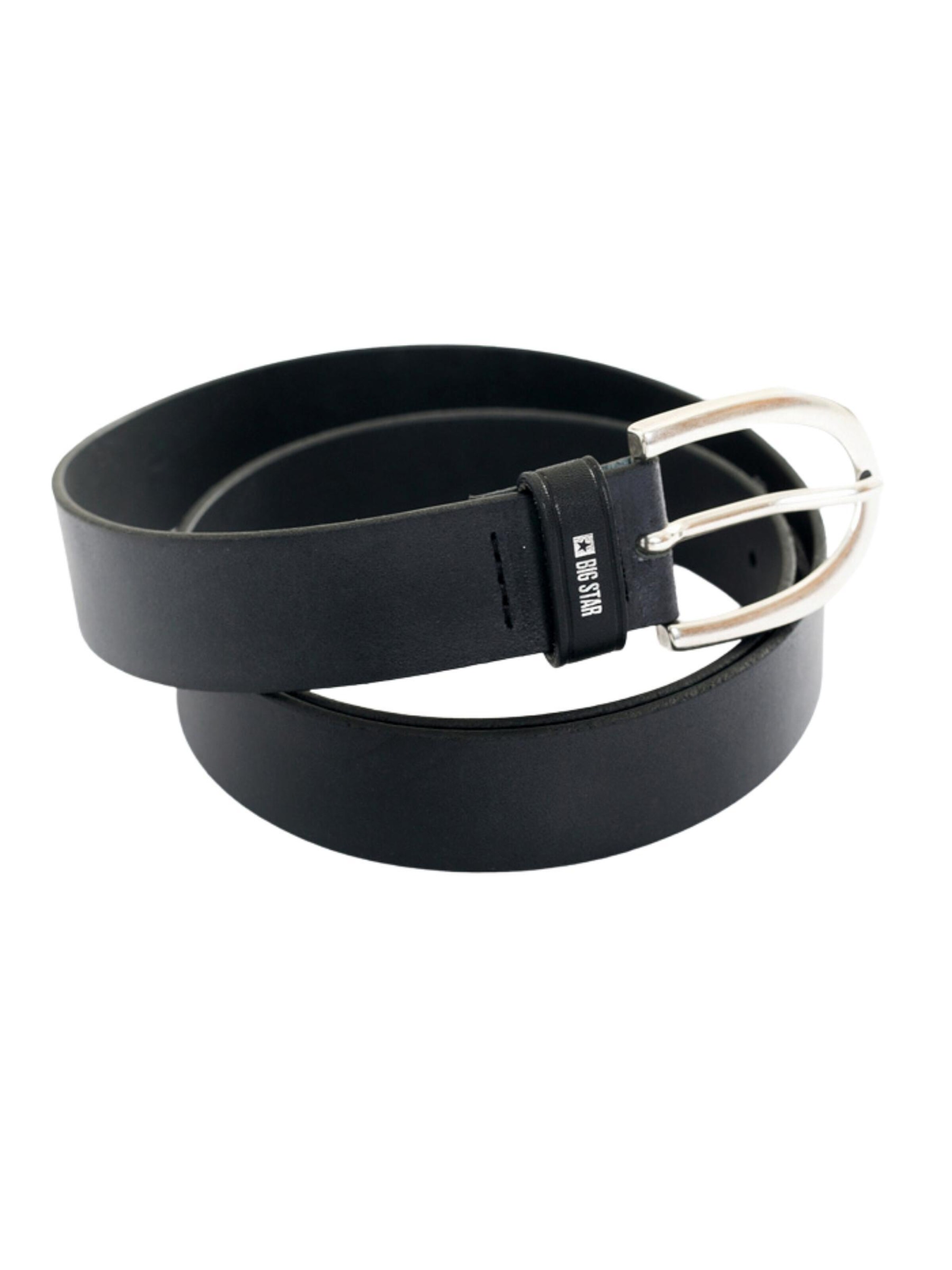 BIG STAR Riem in Zwart: voorkant