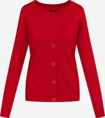 raudona Quiosque Kardiganas: priekis