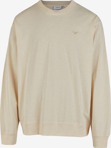 Cleptomanicx Sweater 'Ligull Boxy Light' in Beige: front