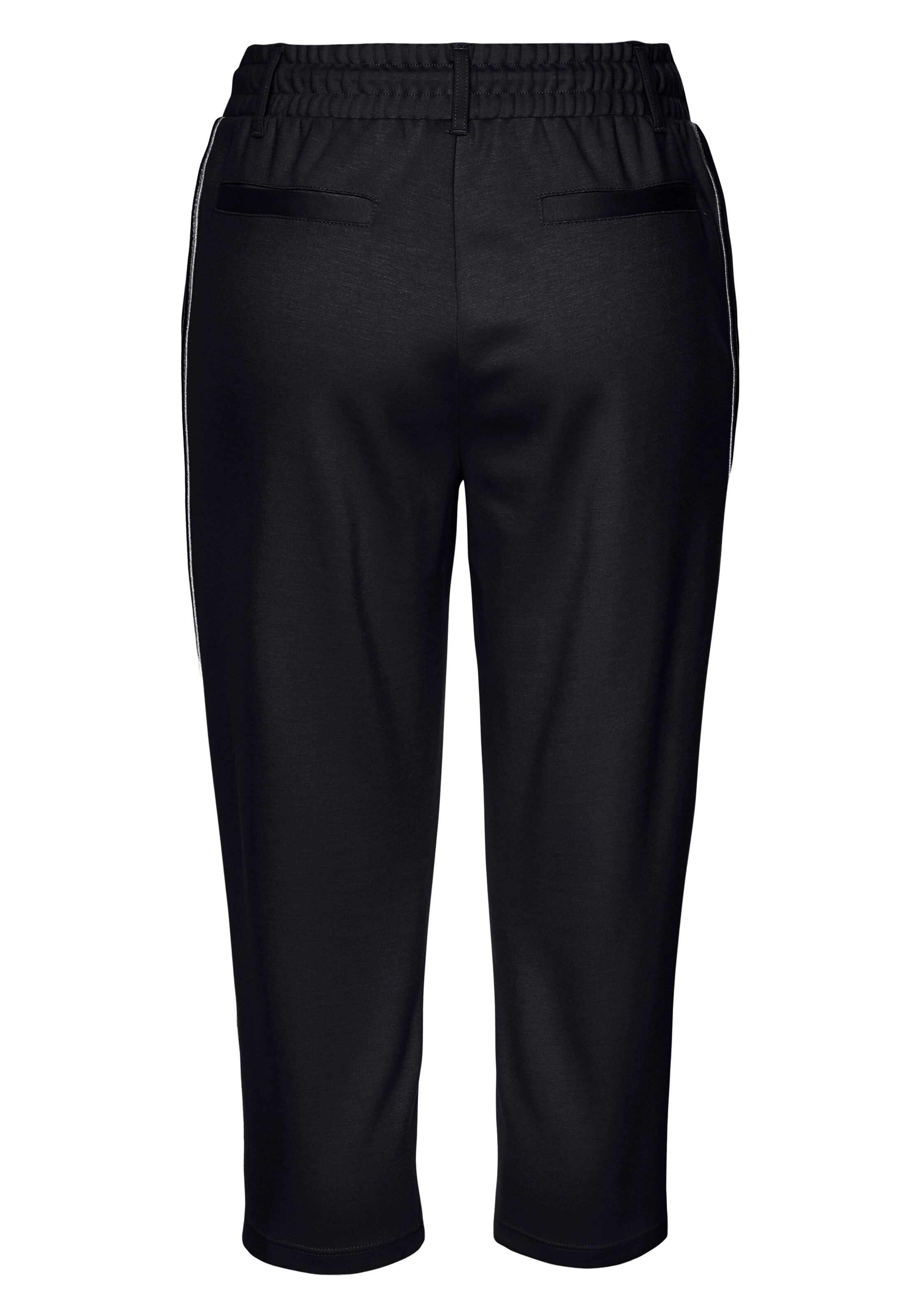 LASCANA Regular Trousers in Black
