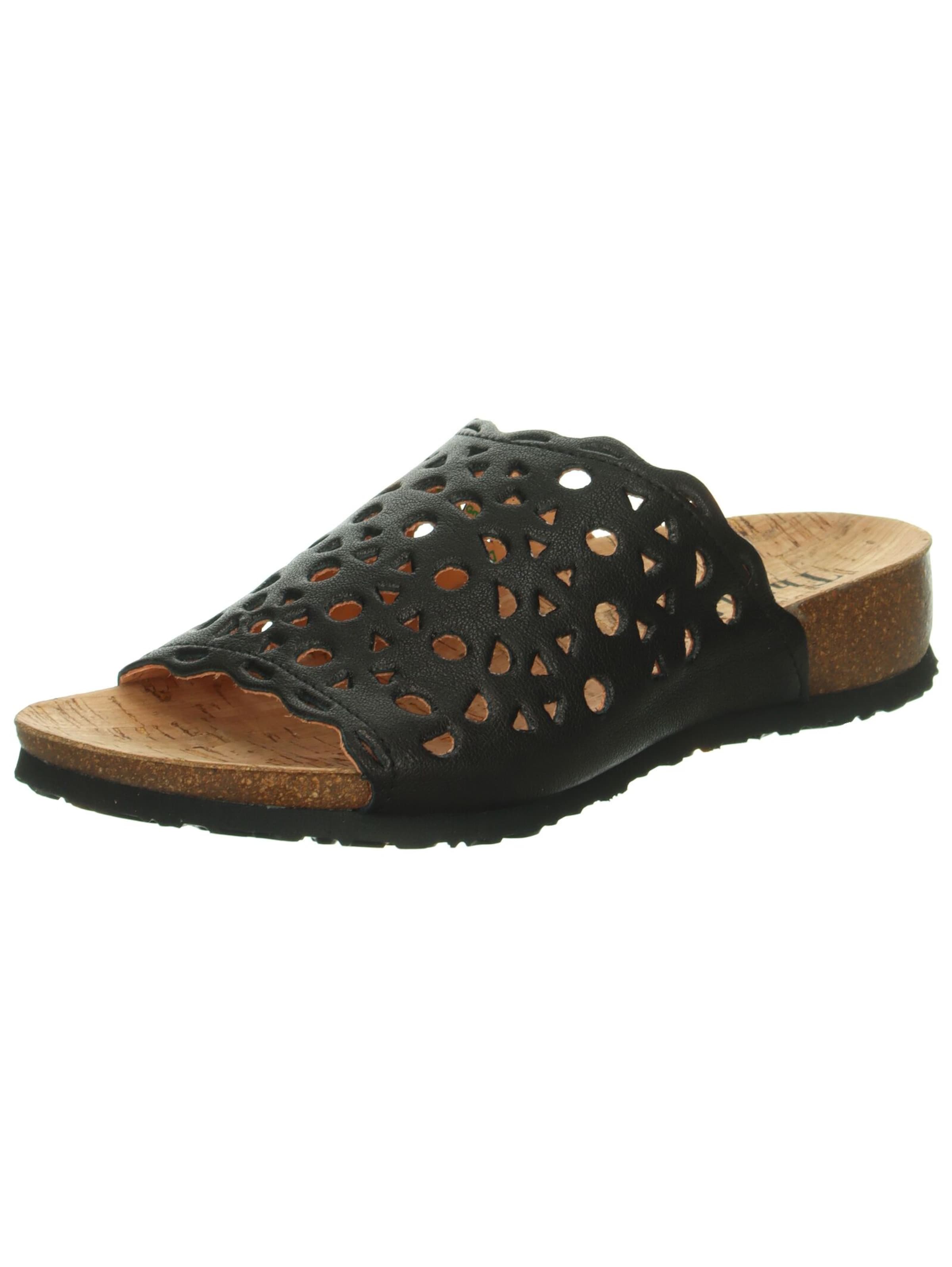 Zoccoletto di THINK! in nero: frontale