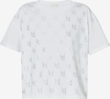 T-shirt Liu Jo en blanc : devant
