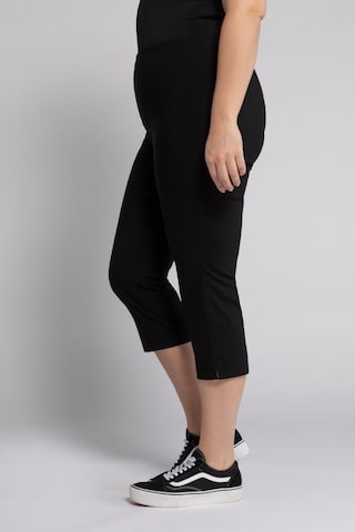 Coupe slim Pantalon Ulla Popken en noir