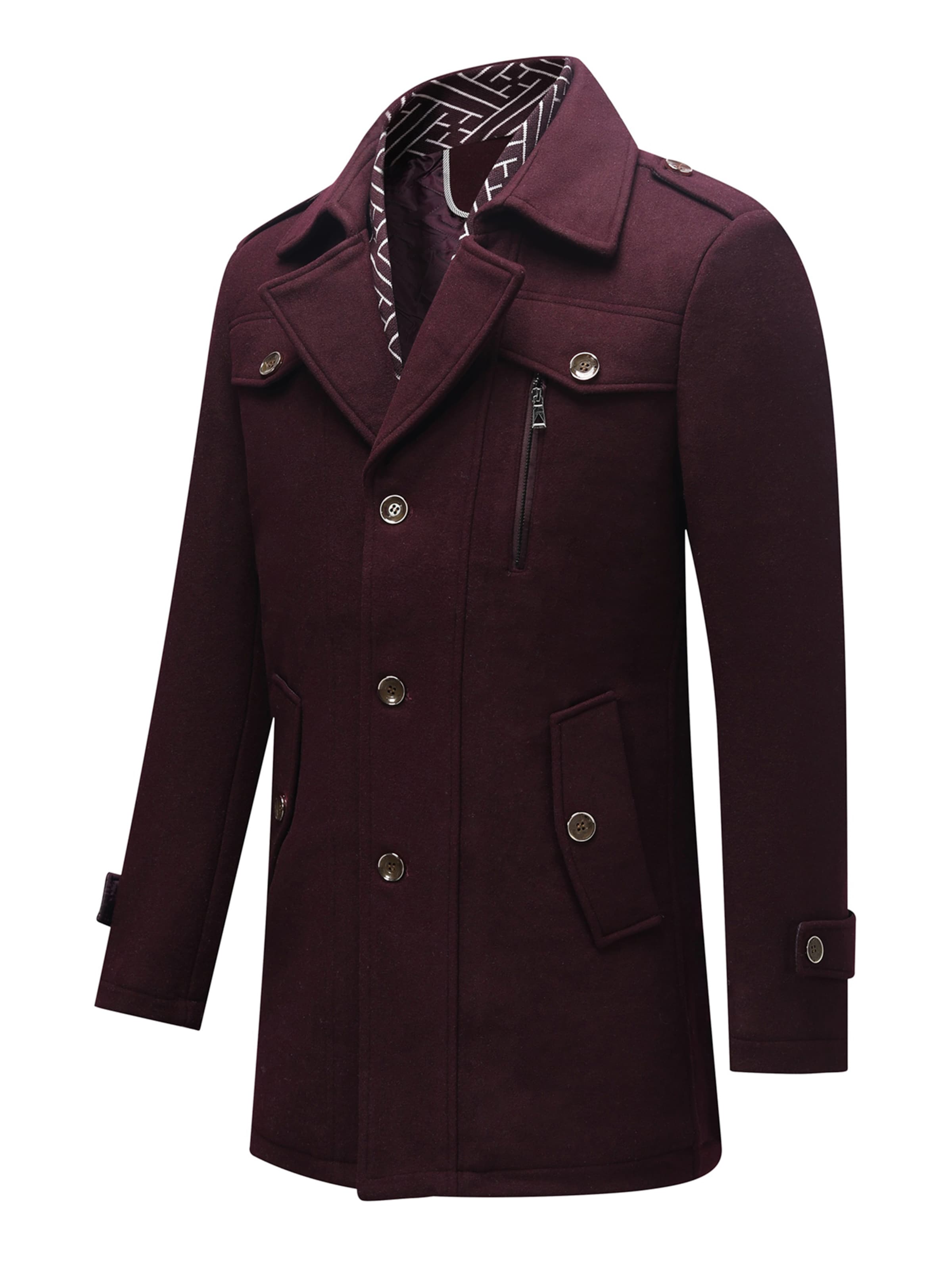 Youthup Winter Coat in Red