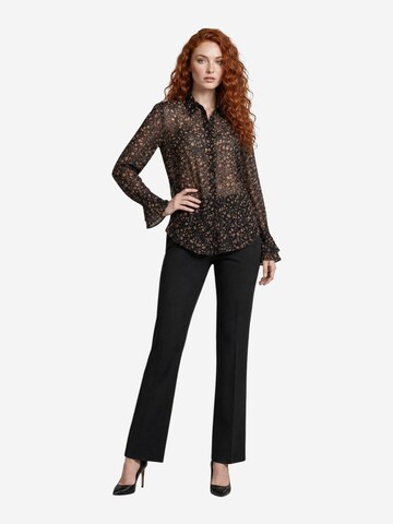 I AM Blus 'Camicia Trasparente 95242' i svart