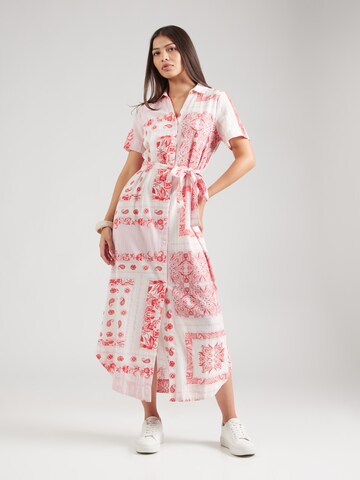 VERO MODA Shirt dress 'VMMILAN OMIA' in Red