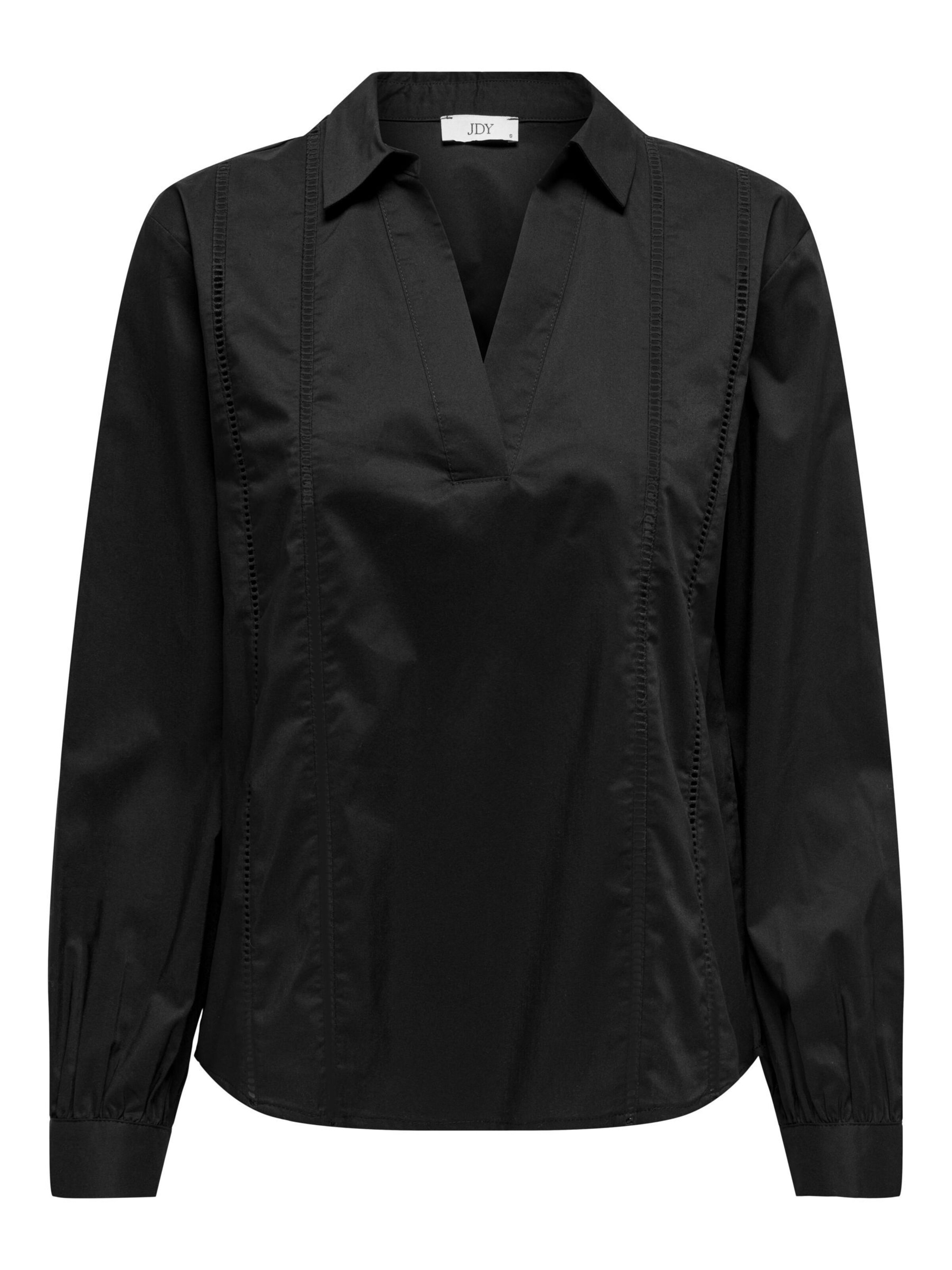 JDY Blouse 'MIO' in Zwart: voorkant