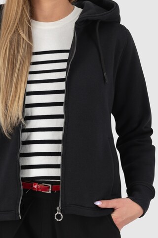 Alife and Kickin - Sudadera con cremallera 'AKFreda' en negro