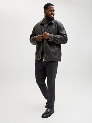 Jack & Jones Plus Slimfit Chino kalhoty 'JPSTMarco JJDave' – černá