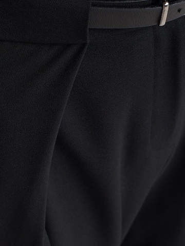 Dilvin Wide leg Pants in Black