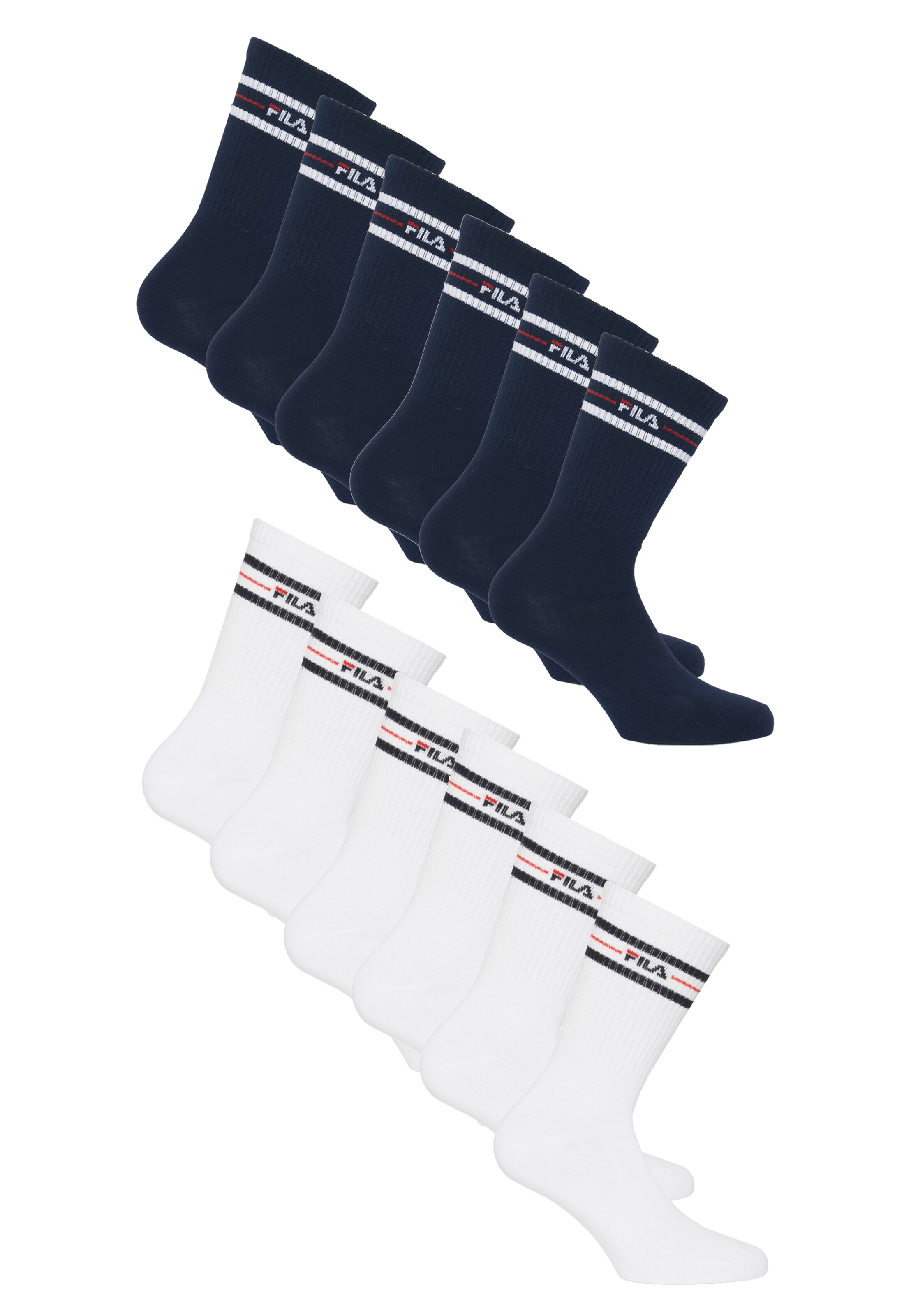 FILA Socks in Blue: front