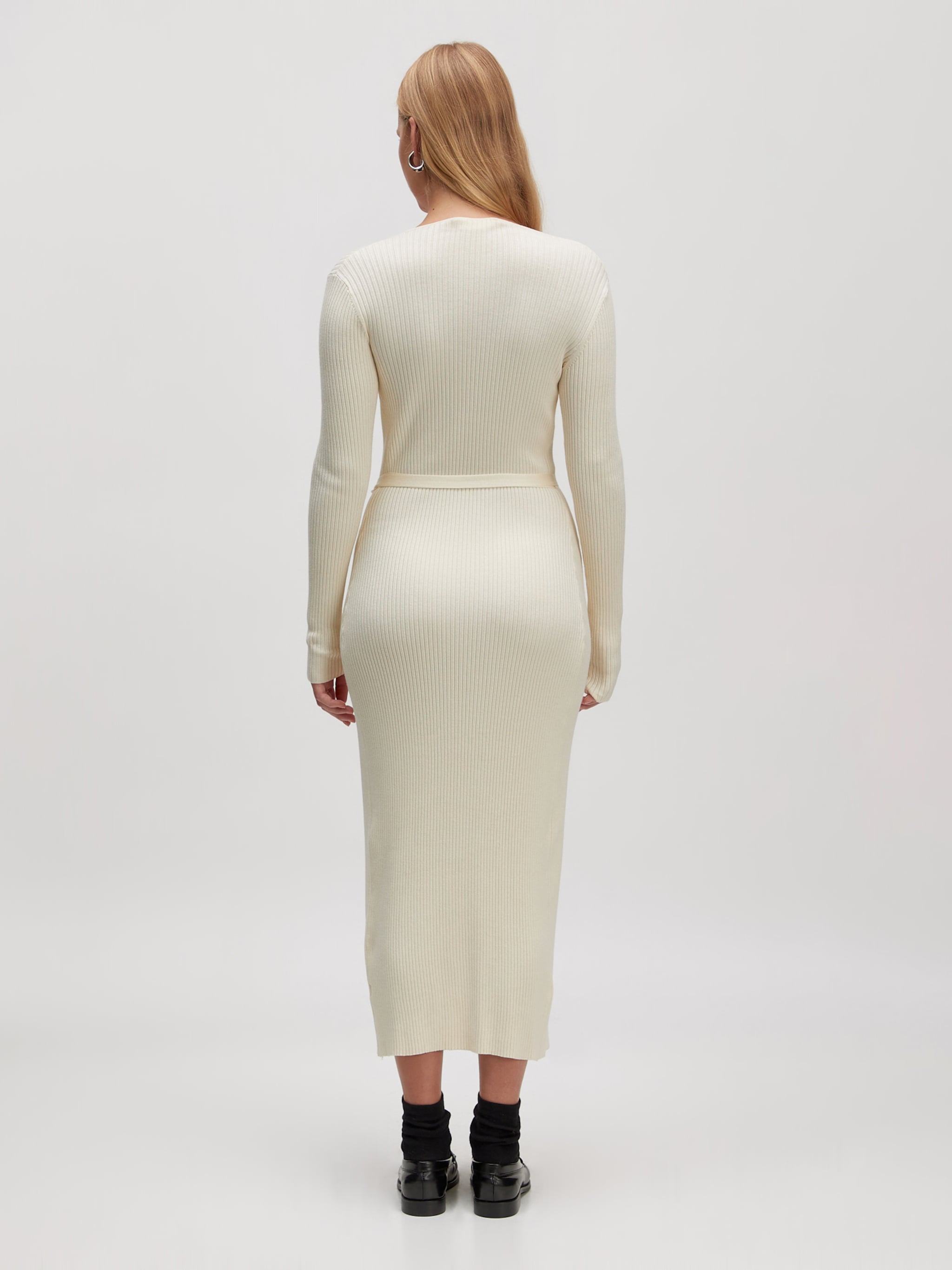 EDITED Productos Vestido de punto 'Mailien' blanco