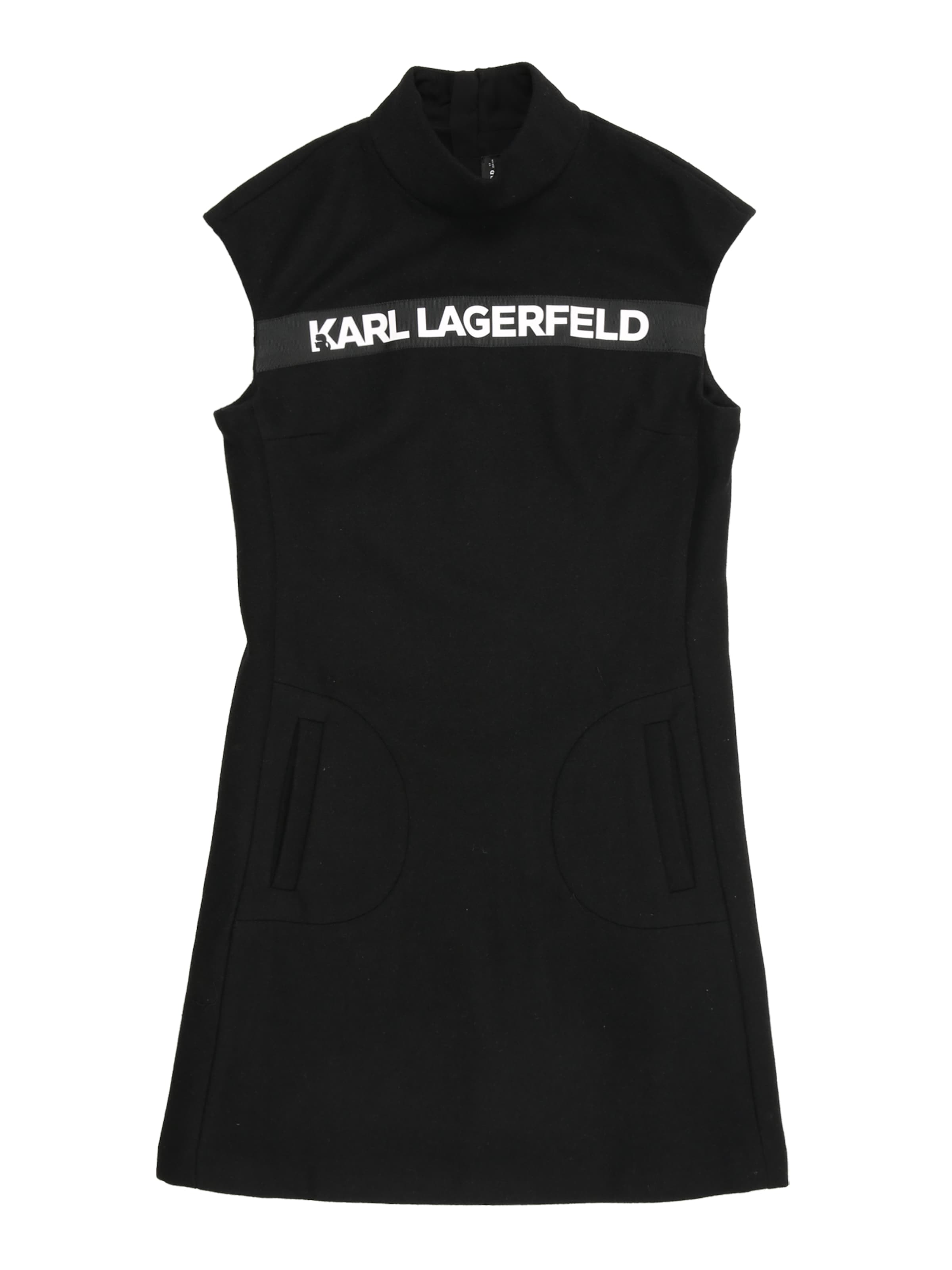 Karl Lagerfeld Dress in Black: front