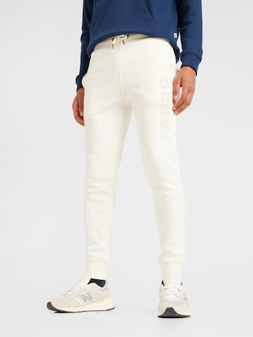 Effilé Pantalon de sport AÉROPOSTALE en beige : devant