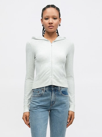 Abercrombie & Fitch Mikina – šedá: přední strana