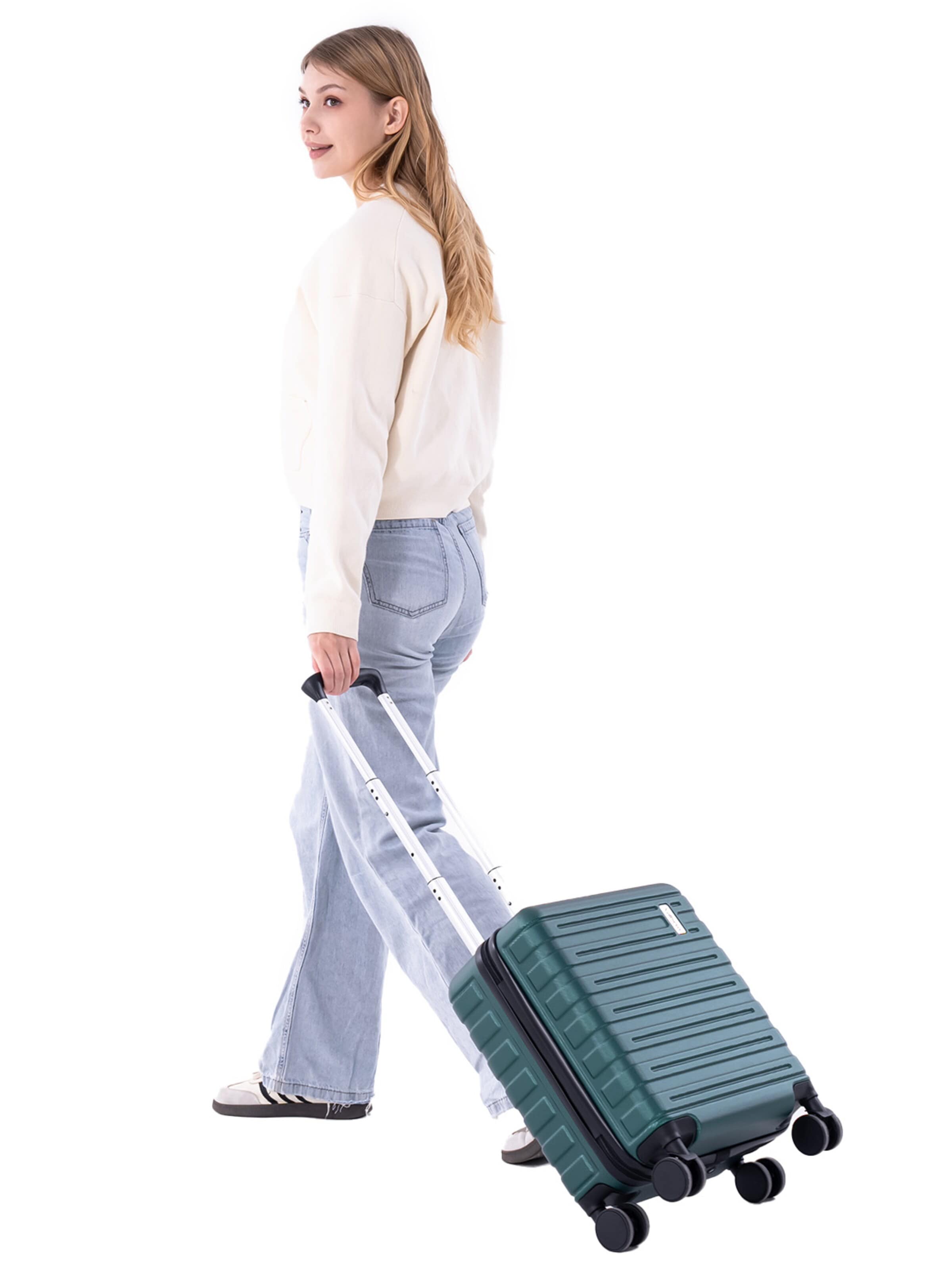 Vallsero Koffer 'VALLSERO LG6 Trolley'‌‌‌‌‌‌ in Grün