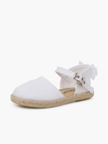 Pisamonas Sandale‌‌‌‌‌‌‌‌‌‌ in Weiß: Vorderseite