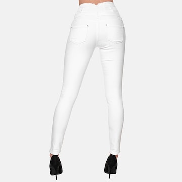 Skinny Jean Elara en blanc