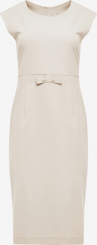 DREIMASTER Kleid in Beige: predná strana