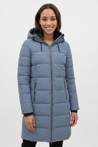 KILLTEC Raincoat in Blue: front
