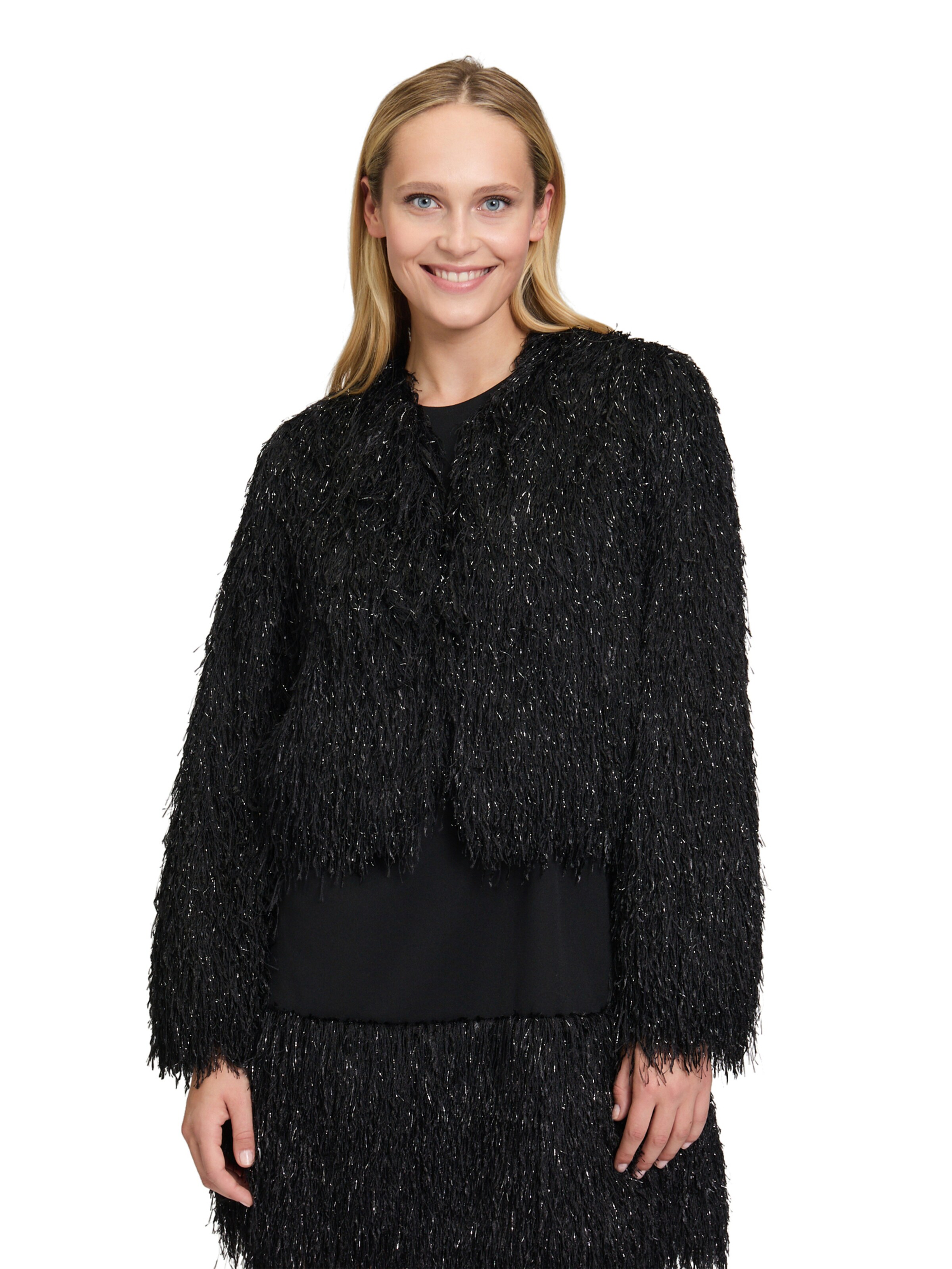 Veste mi-saison Vera Mont en noir : devant