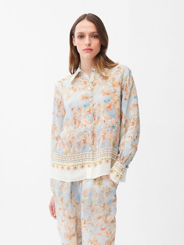 adl Blouse in Blauw