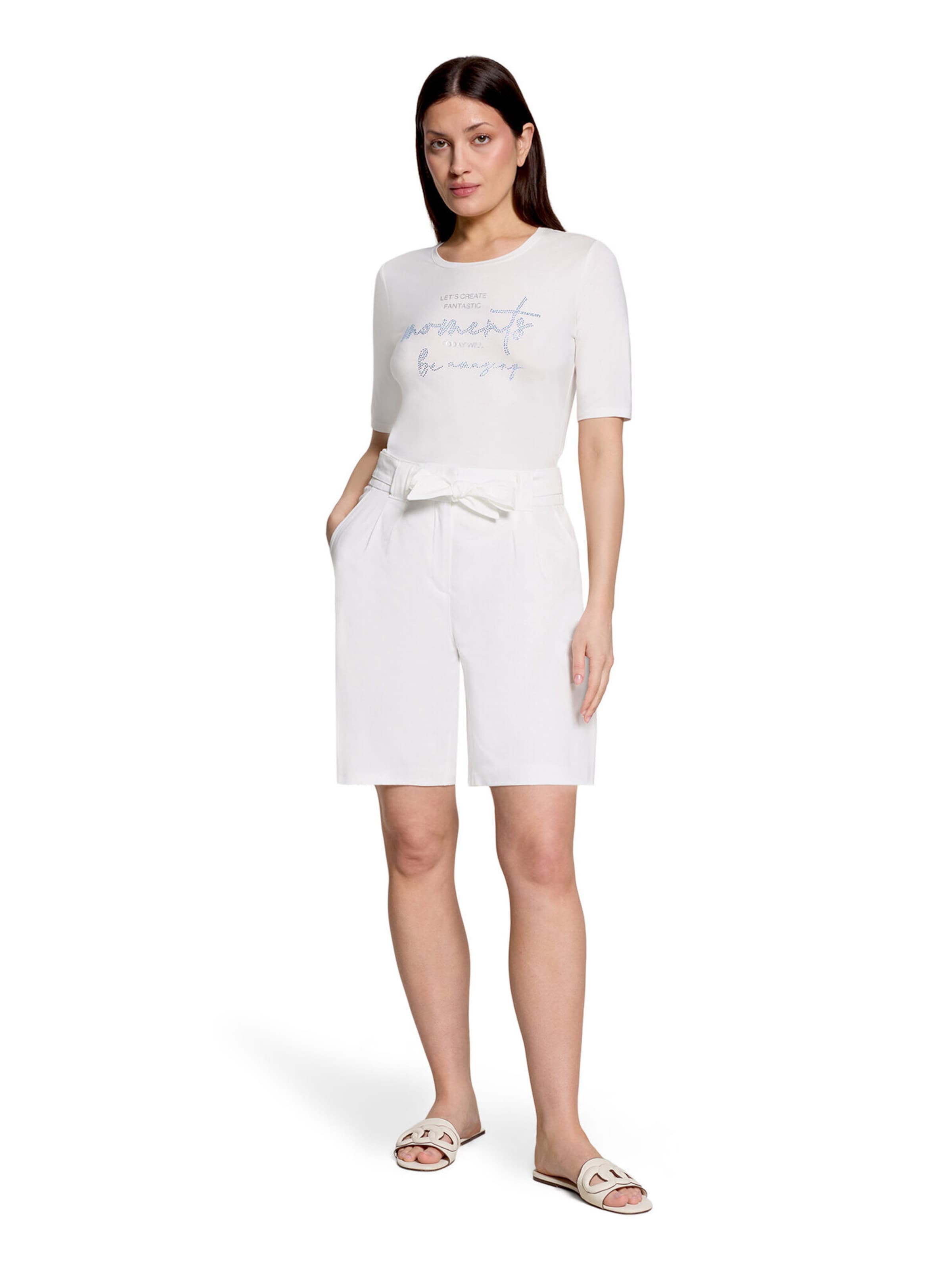Loosefit Pantalon Betty Barclay en blanc