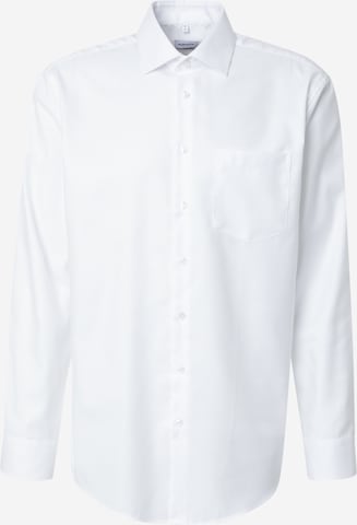 SEIDENSTICKERRegular Fit Košulja 'SMART ESSENTIALS' - bijela boja: prednji dio