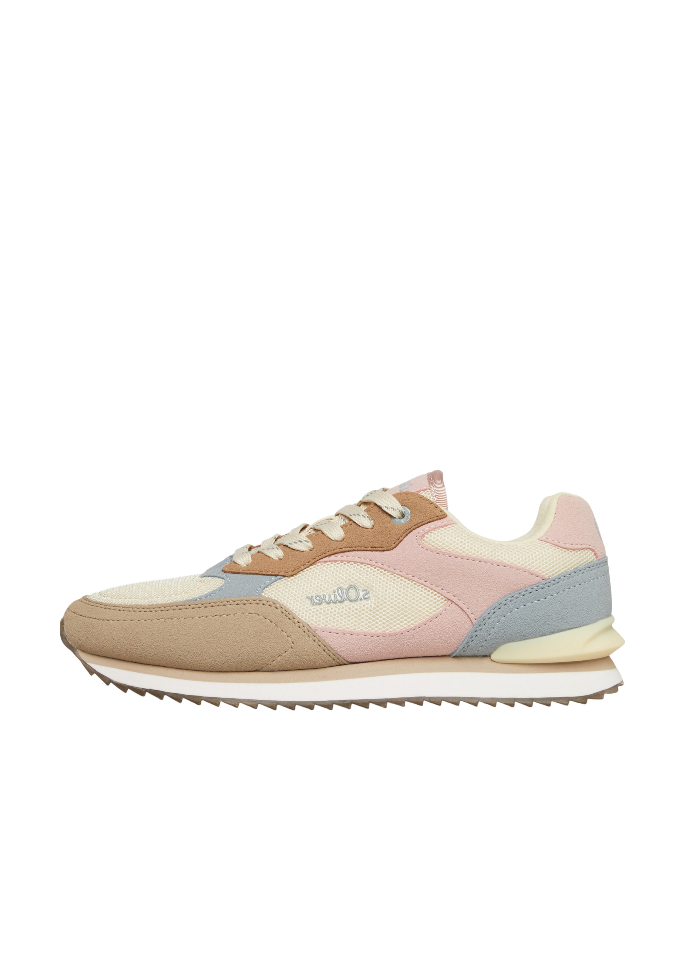 Baskets basses s.Oliver en beige : devant