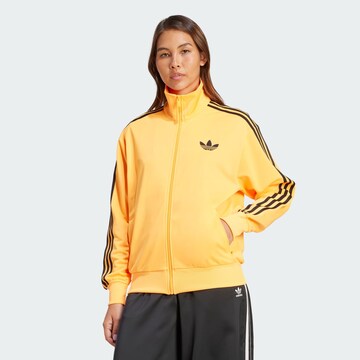 ADIDAS ORIGINALS Ζακέτα φούτερ 'Adicolor Classic Firebird' σε πορτοκαλί: μπροστά