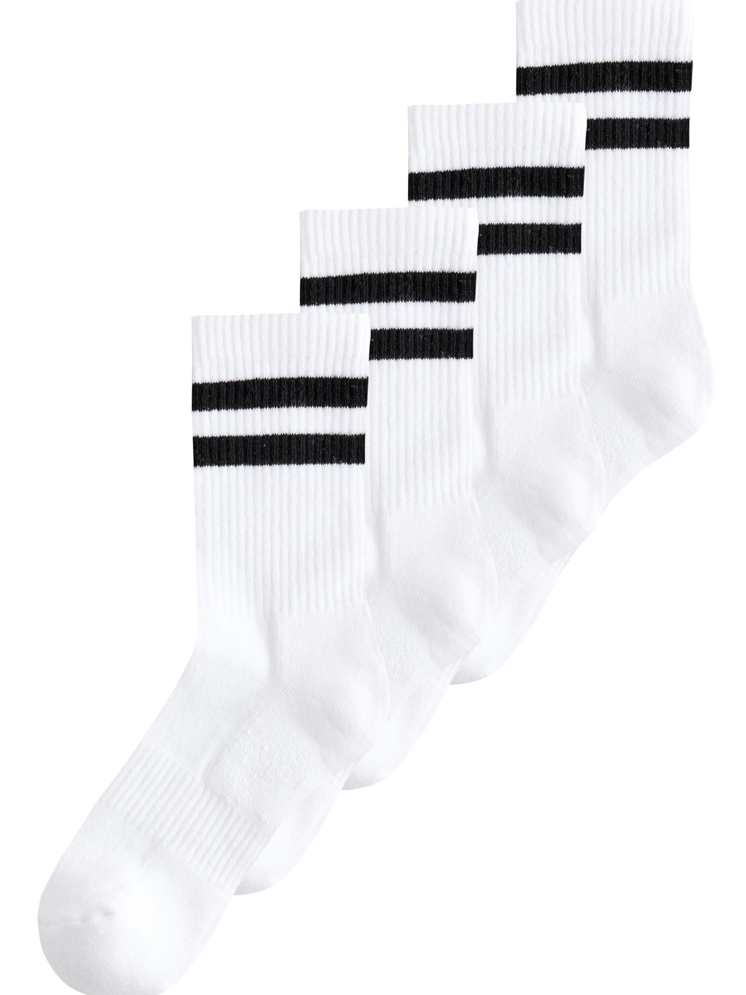 Next Spordisokid, värv valge: eest vaates