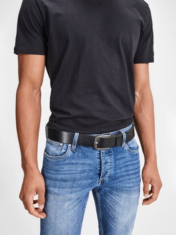 Ceinture 'Paul' JACK & JONES en noir