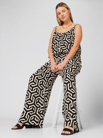 Guido Maria Kretschmer Curvy Jumpsuit 'Helga' in Zwart