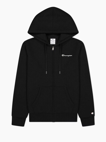 Giacca di felpa di Champion Authentic Athletic Apparel in nero: frontale