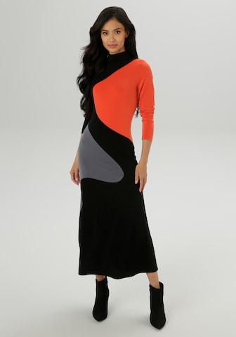 Aniston SELECTED Dress in Black: front