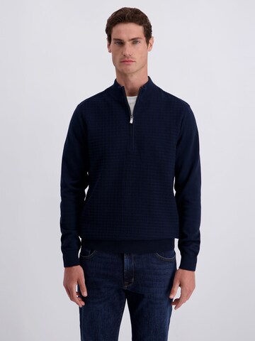 PIERRE CARDIN Trui in Blauw: voorkant
