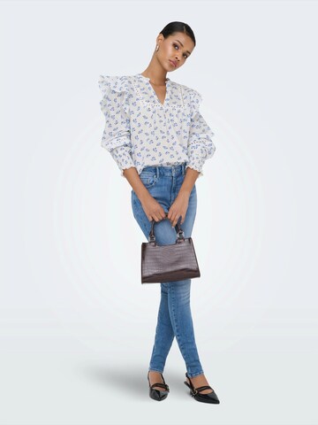 Chemisier 'ONLIDRIS' ONLY en bleu