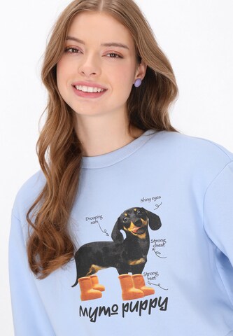 MYMO - Sudadera en azul