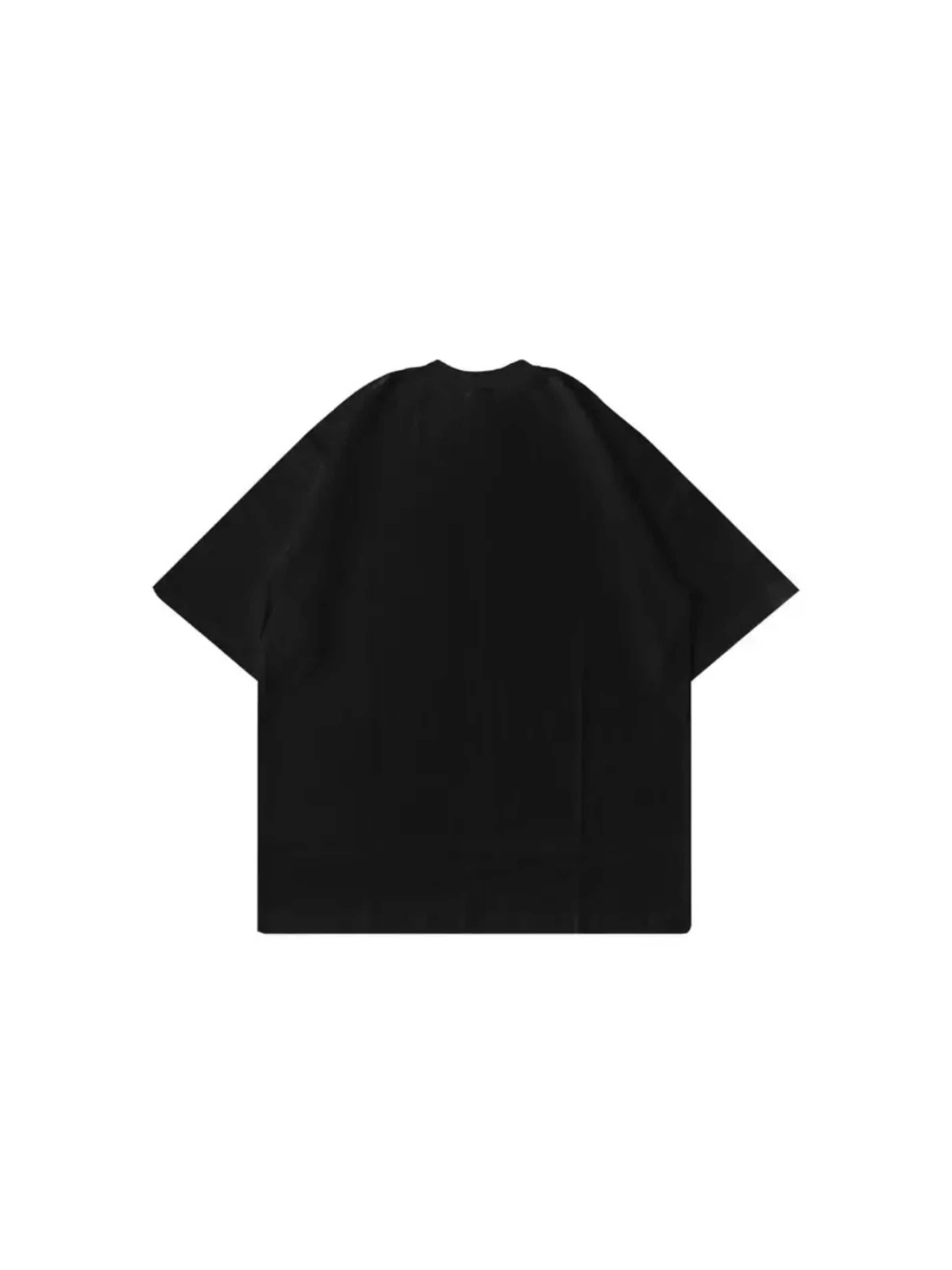 Horda Shirt 'T-Shirt Boxy Fit Oversize "No Excuse" – Heavyweight 200g' in Grey