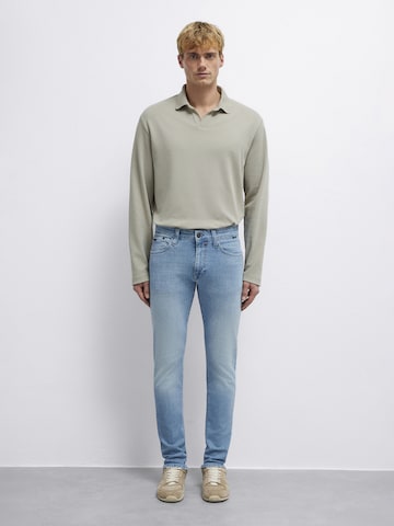 Mavi Skinny Jeans 'James' in Blue